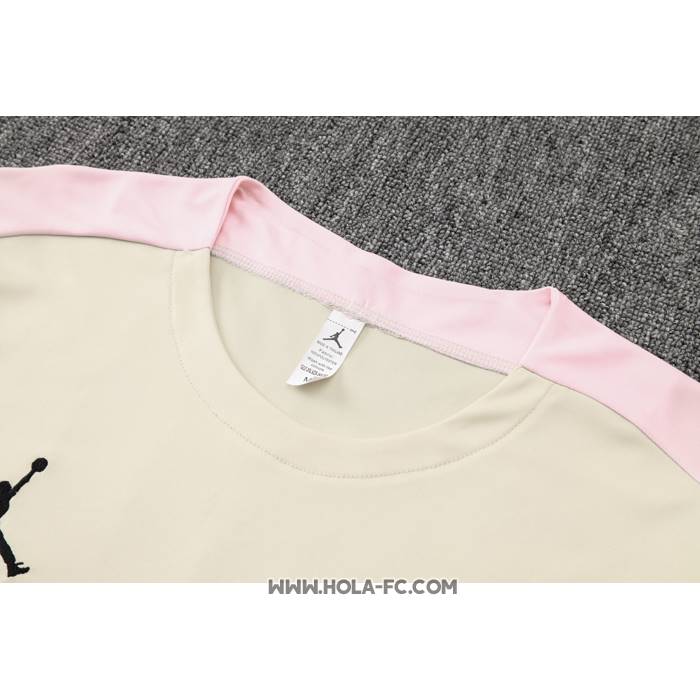 Chandal del Paris Saint-Germain Jordan 2024-2025 Manga Corta Amarillo - Pantalon Corto